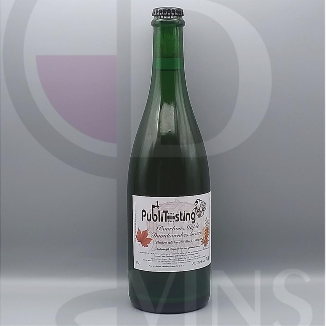 Publitasting Bourbon erable Arbousier Geuze
