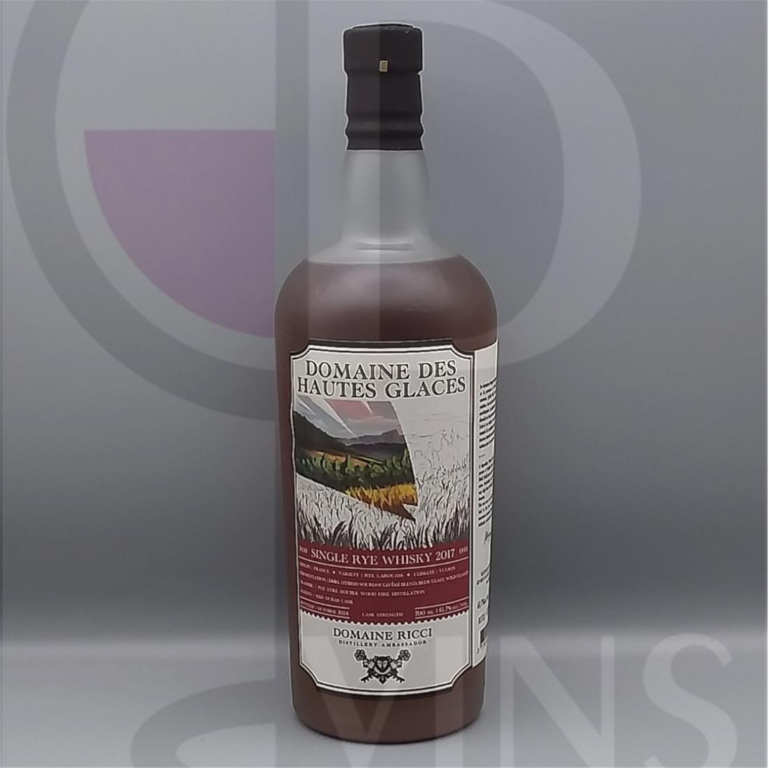 Domaine Ricci Domaine des Hautes Glaces Rye