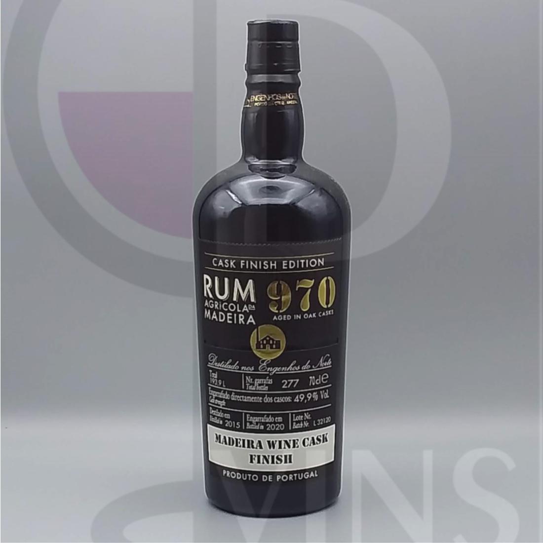 Rum 970 Madeira Wine Cask Finish Edition ( Bottled 2020) 49,9% 70cl